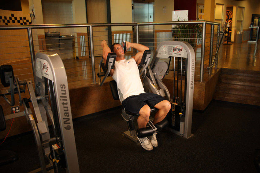 Crunch machine abdos
